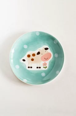 Quirky Farm Handpainted Wall Plate