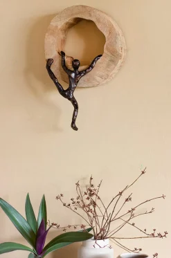 Rise Wood & Metal Wall Decor Frame