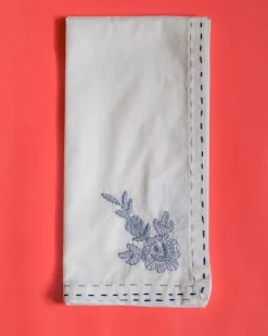 Roshanara Blue Napkins- Set Of 6