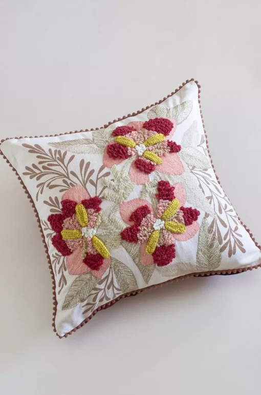 Sienna Embroidered Cushion Cover