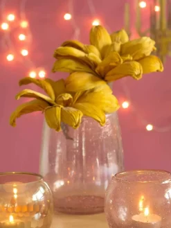 Sparkling Glass Votive Holder
