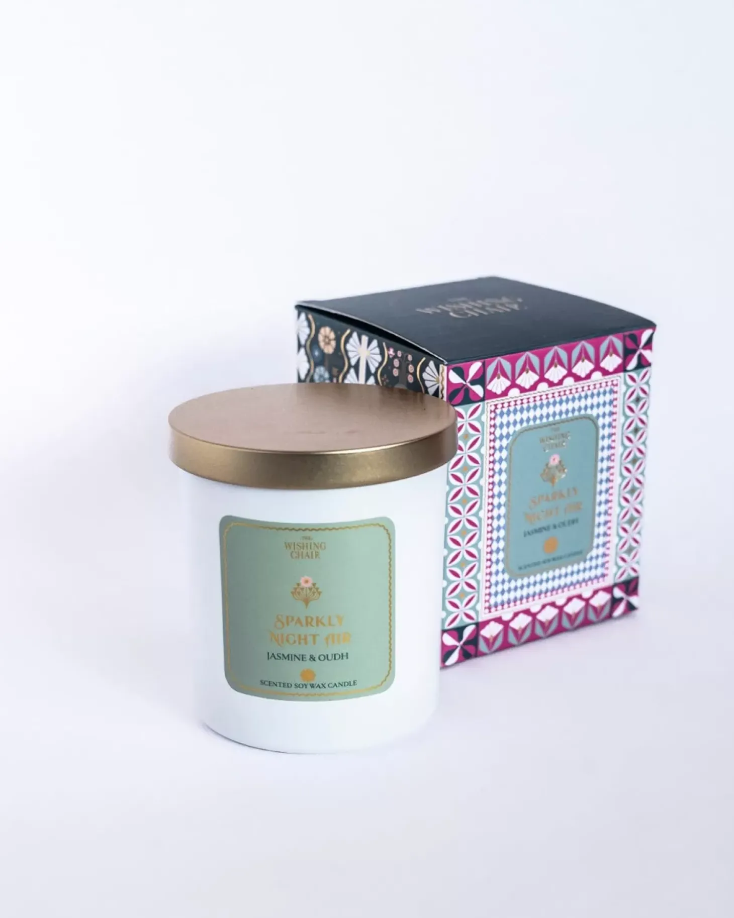 Sparkly Night Air Soy Wax Jar Candle - 200 G