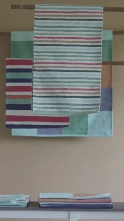 Spring Sorbet Woven Chenille Bedside Rug