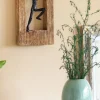 Standing Man Wood & Metal Wall Decor Frame