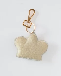 The Crown Hand Embroidered Keychain