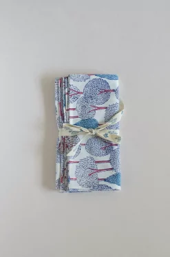 Topiary Garden Table Napkins - Set Of 6