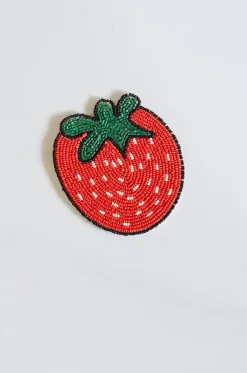 Tropical Goodness Hand Embroidery Beaded Coasters -Set Of 4