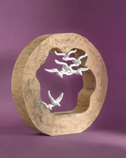 Twiggle Birdscape Wood & Metal Wall Decor