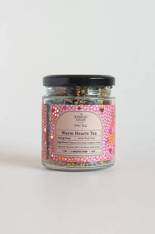 Warm Heart Tea With Hibiscus & Rose Petals