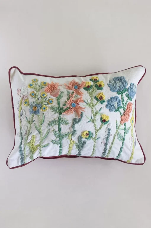 Yasmeen Embroidered Cushion Cover