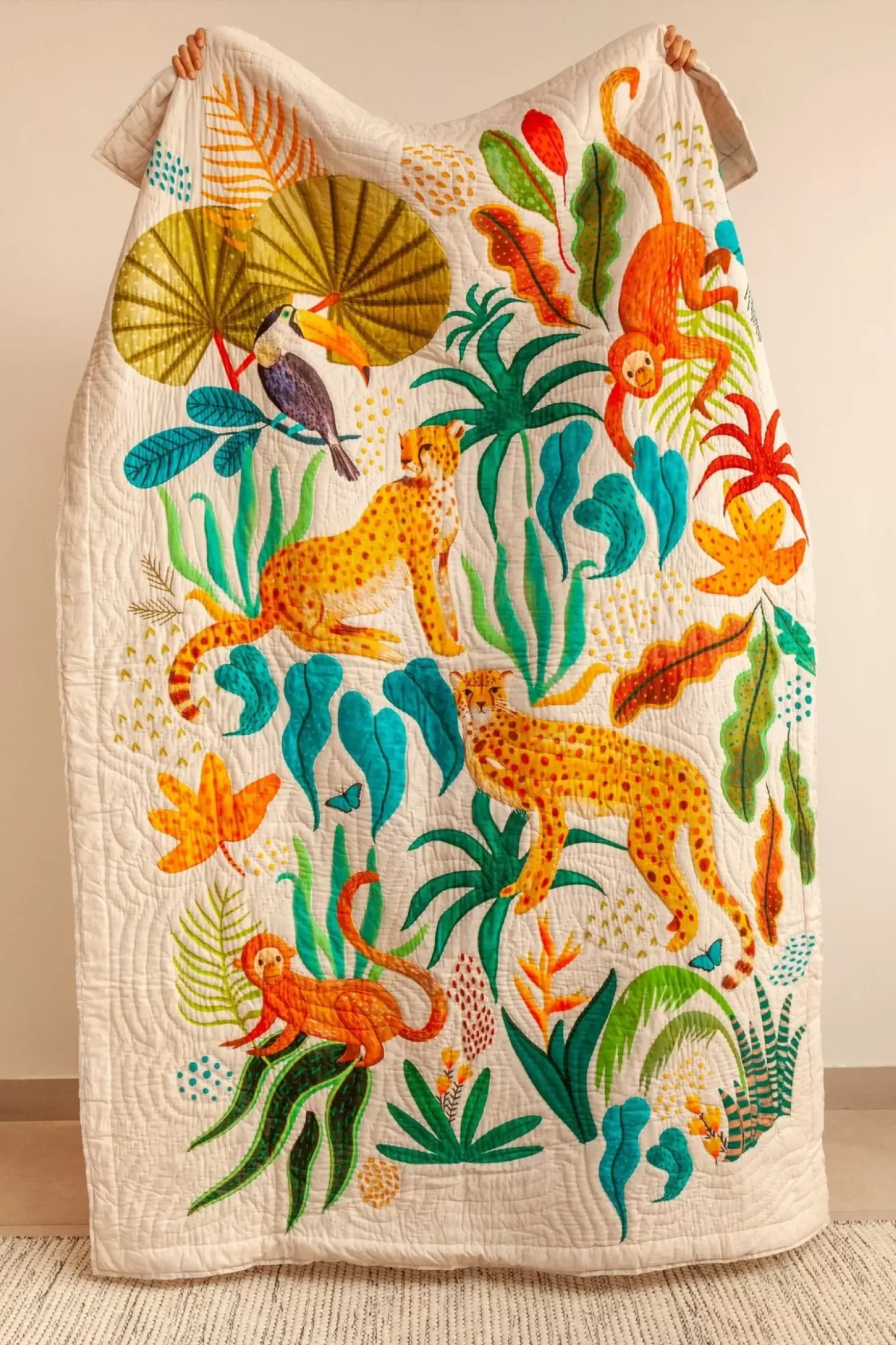 Zookeeper The Forest Is My Playground Quilt